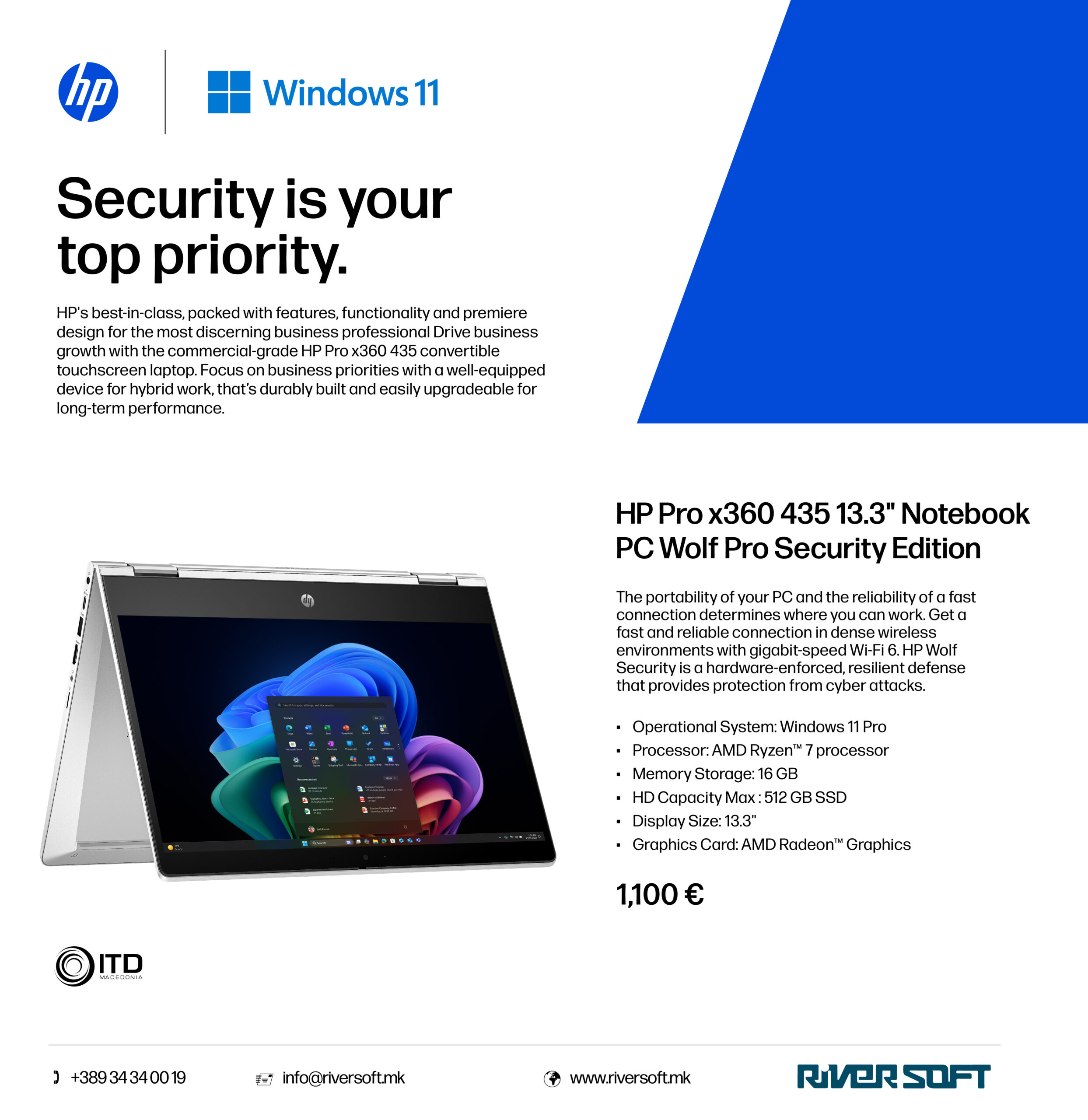 HP NB ProBook 435 G10